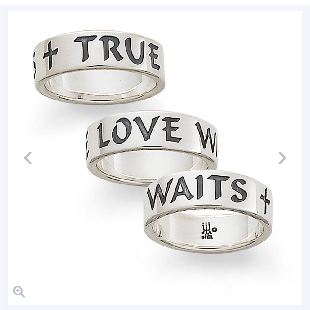 James Avery True Love Waits ring
